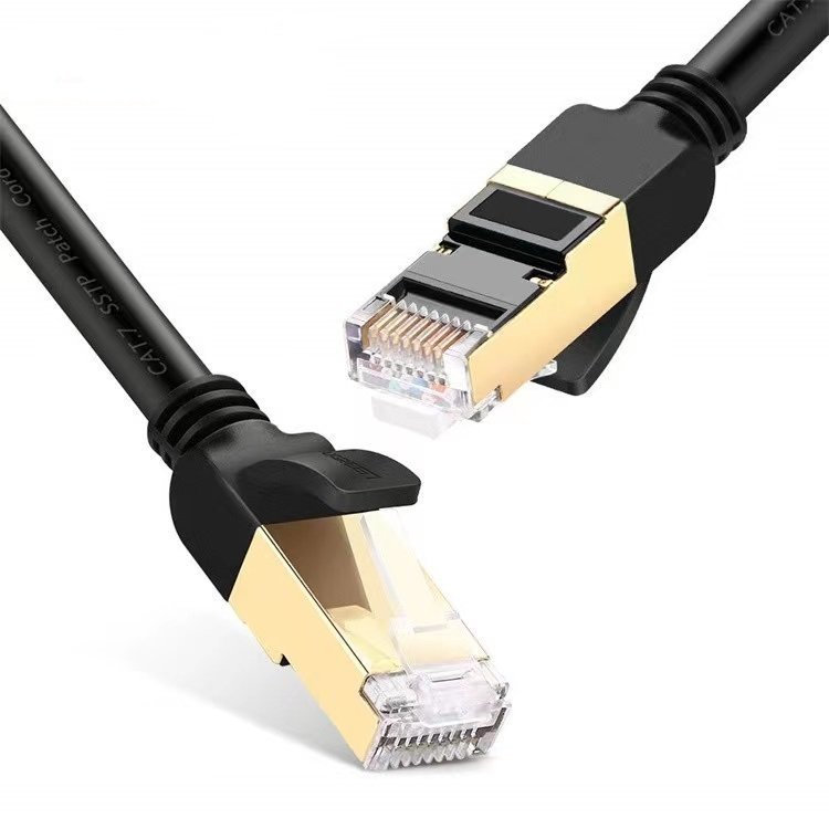 CAT7 S/STP Shielded Twisted Ethernet Patch Cable,RJ45 8P8C