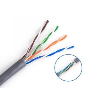 Cat.5E U/UTP Solid Ethernet Bulk Cable