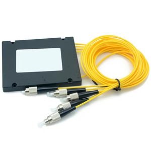 ABS Box Type FC/UPC PLC Fiber Optical Splitter